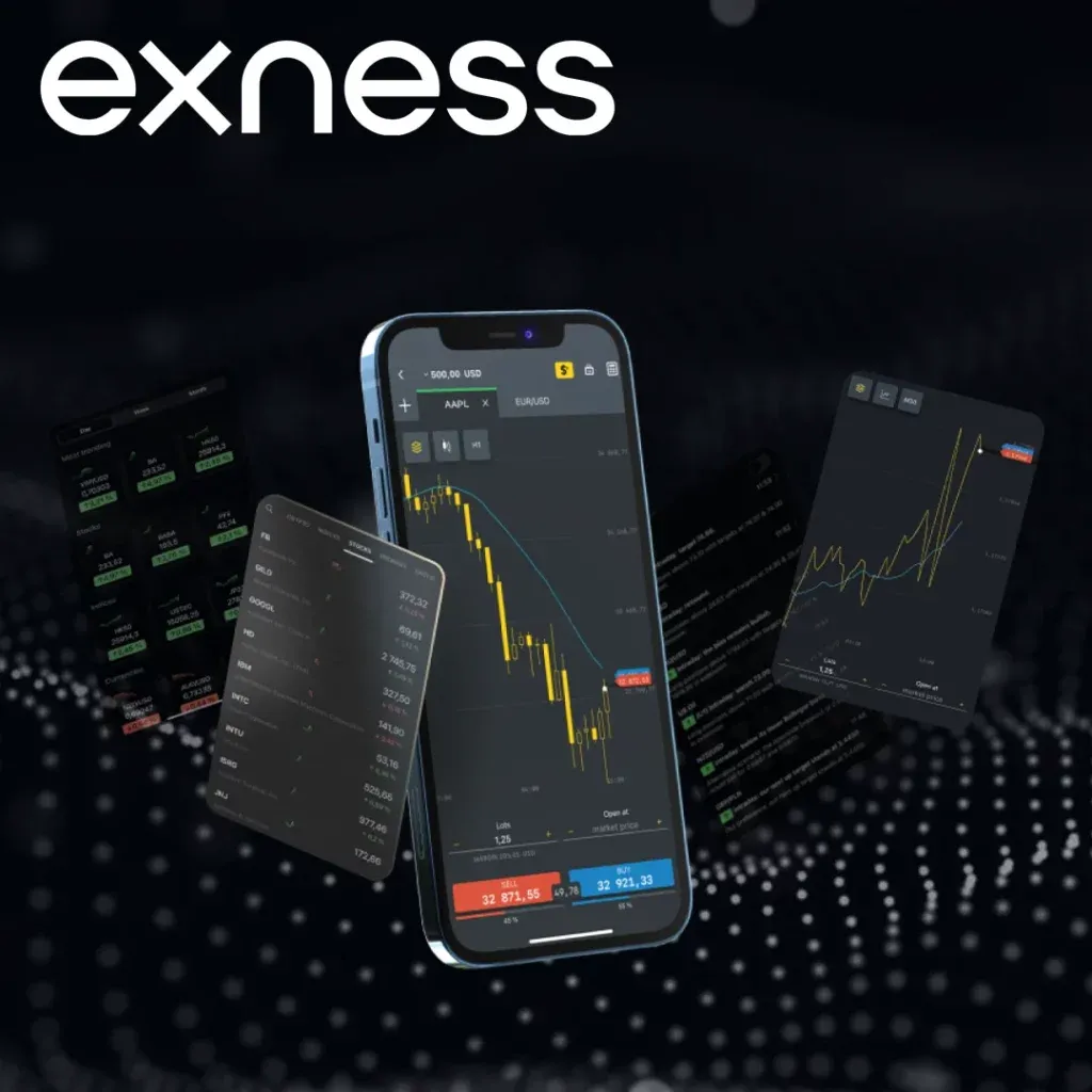 A simple step-by-step view of managing trading accounts in Exness Personal Area